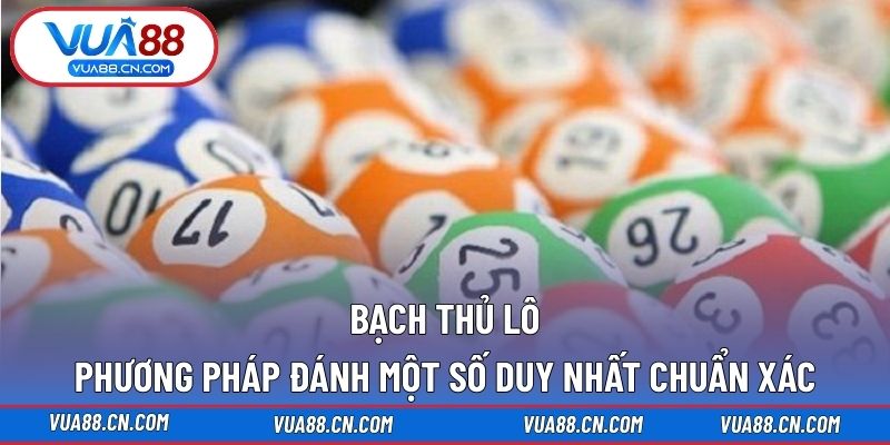 Bạch Thủ Lô – Phương Pháp Đánh Một Số Duy Nhất Chuẩn Xác Bạch thủ lô